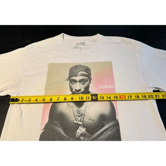Rare 2Pac Tupac Shakur West Coast Hip Hop Graphic Rap T-Shirt 1992 Newbury Photo - Picture 5 of 10